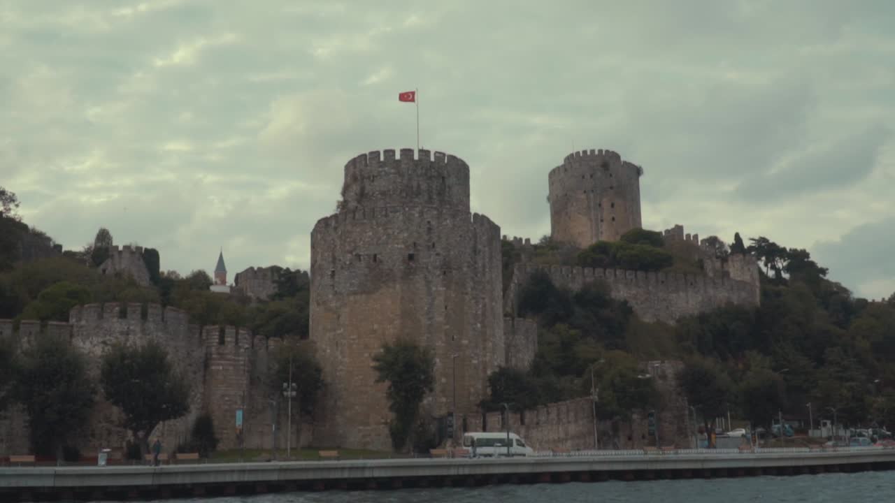 HISTORICAL RUMELI FORTRESS, EUROPE CONTINENT, ISTANBUL, TURKEY