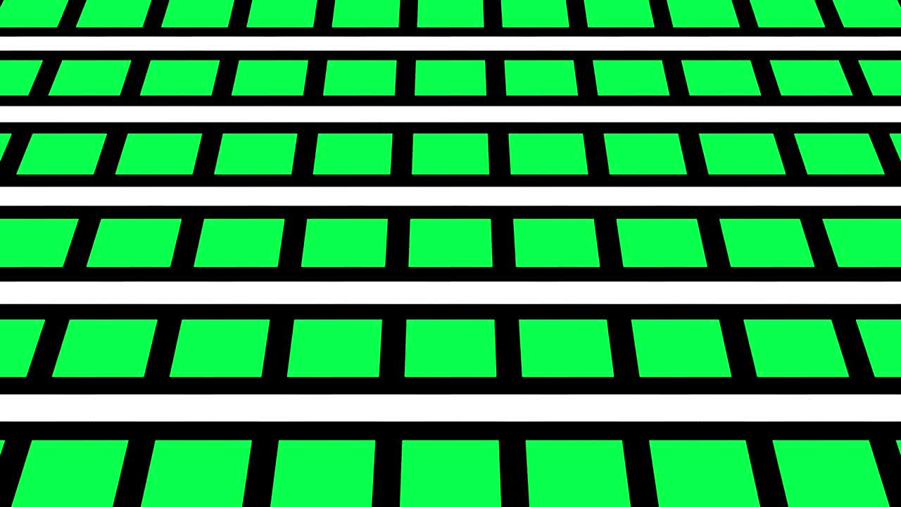 patrón de video gráfico con figuras geométricas que se inclina hacia arriba y se mueve.