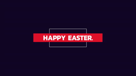 el vibrante estandarte de pascua brilla contra un elegante fondo negro