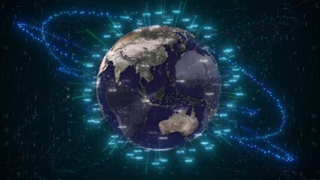 Animación-Futurista-De-Cyber-Earth.