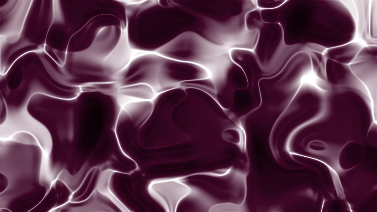 Sfondo in Movimento Liquido Astratto con Onde Viola Scuro e Bianche