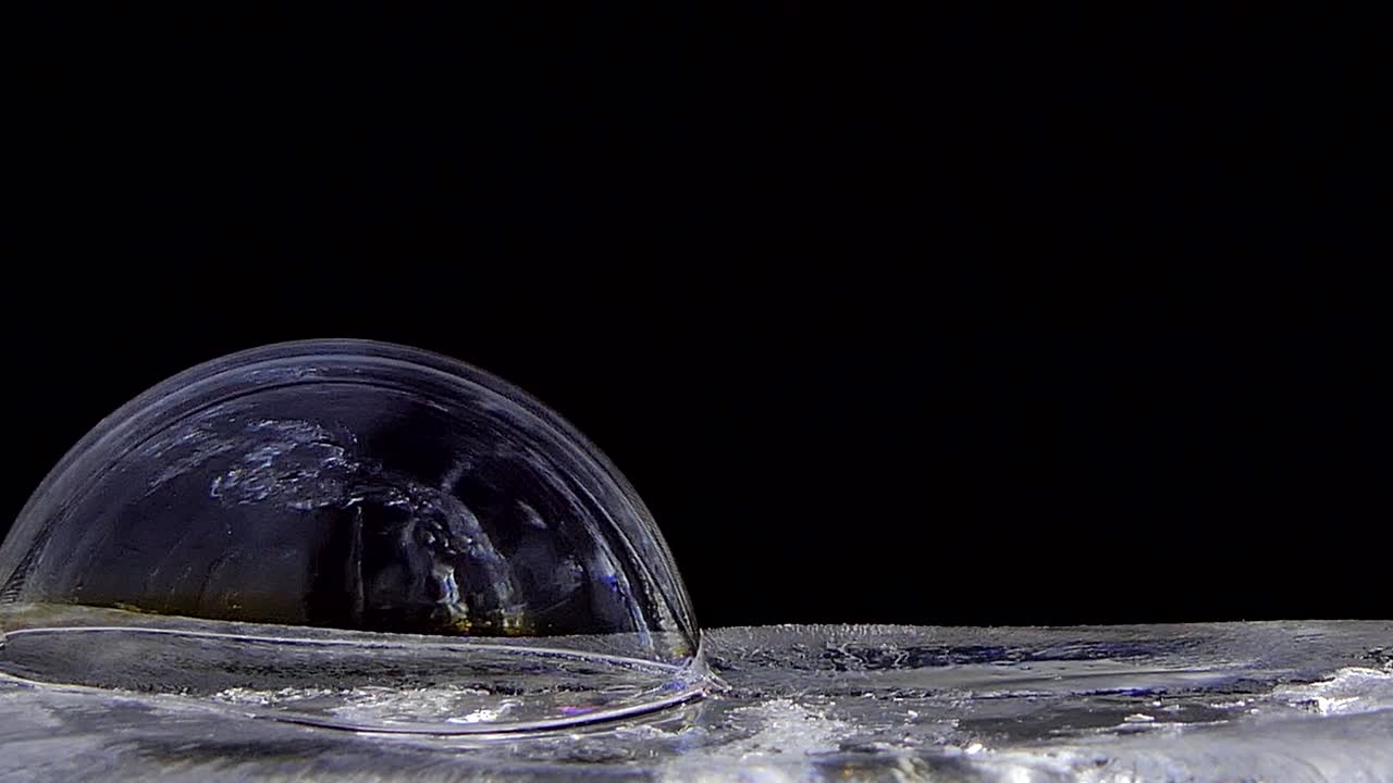 мыло с пузырьками на льду.