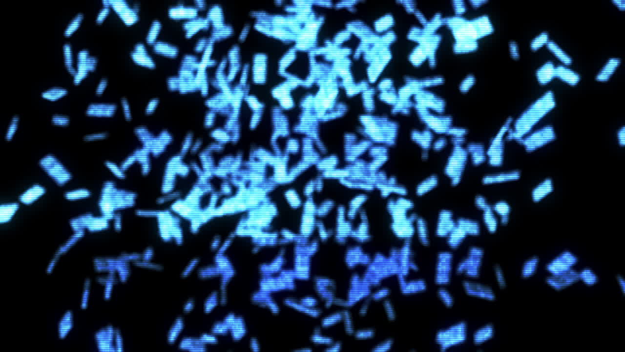 billetes de dólar holográficos con fondo negro que caen