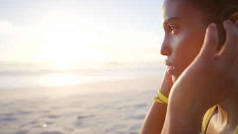 Mujer-Cansada,-Agotada-Y-Deportiva-Descansando