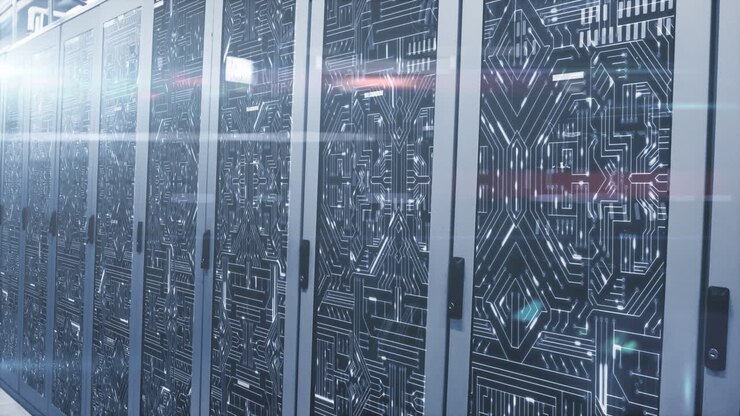 Data processing through data processing centre