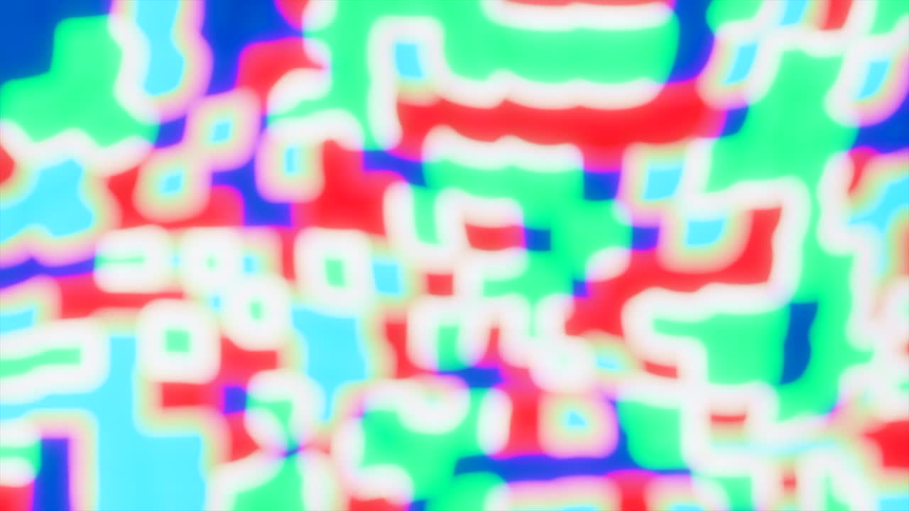 Abstract Colorful Geometric Pattern