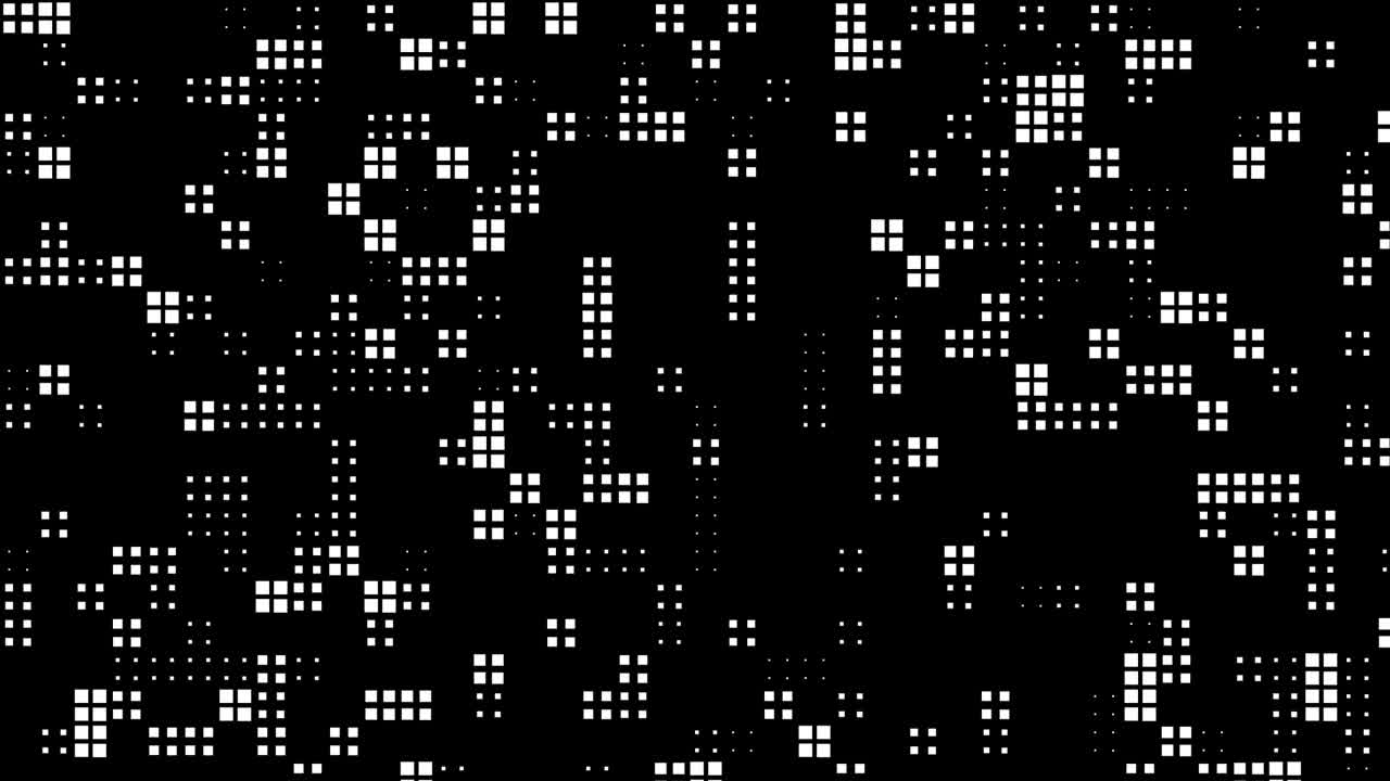 Mosaic background animation motion graphics