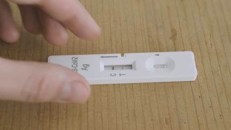 swab test for covid is slightly positive