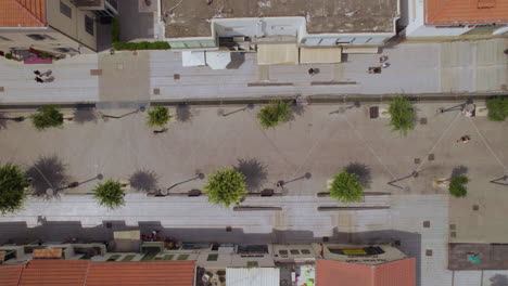 rothschild promenade, the main street of the city of rishon lezion and where the first city hall is located