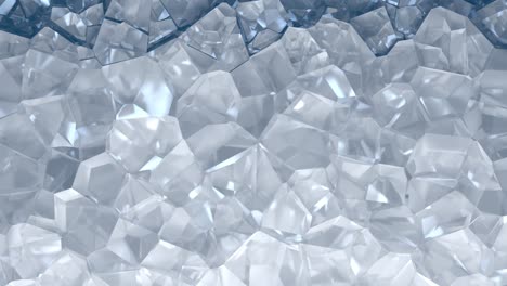 destrucción de los cristales de hielo o de la superficie de vidrio