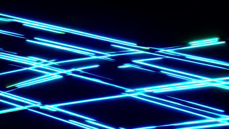 abstract neon lines