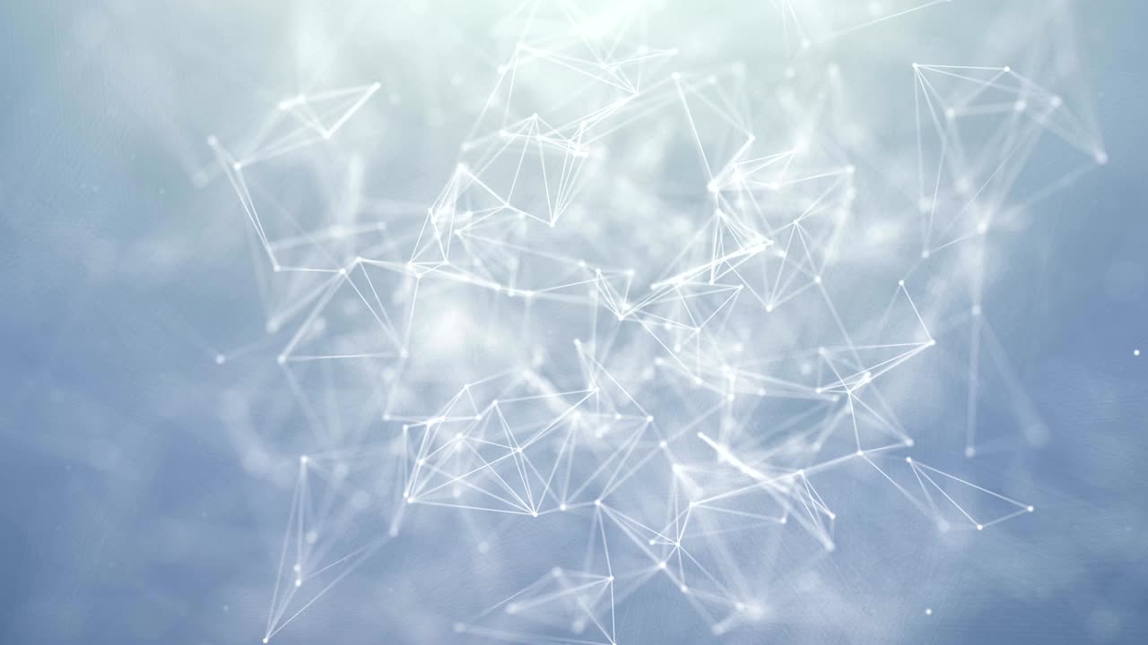 conexión de red abstracta de fondo aislado.