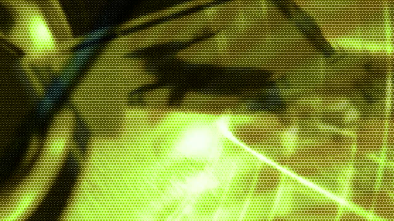 fondo animado en movimiento que muestra estilo de matriz palabras generadas al azar letras números fuentes caracteres y símbolos