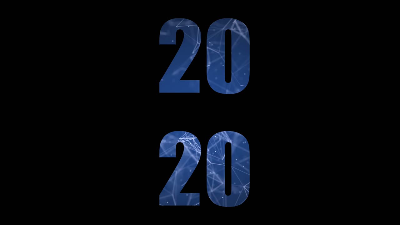 year 2020 graphic happy new year