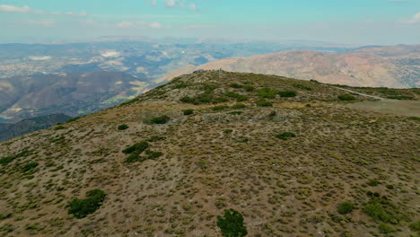 clips aéreos que capturan las colinas de andalucía, españa