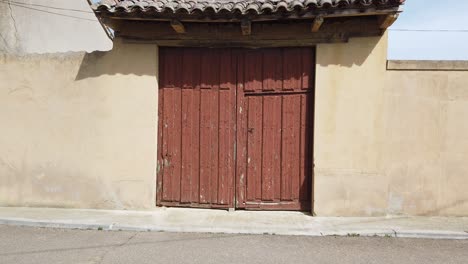 spanish village showing gates and tiled roof