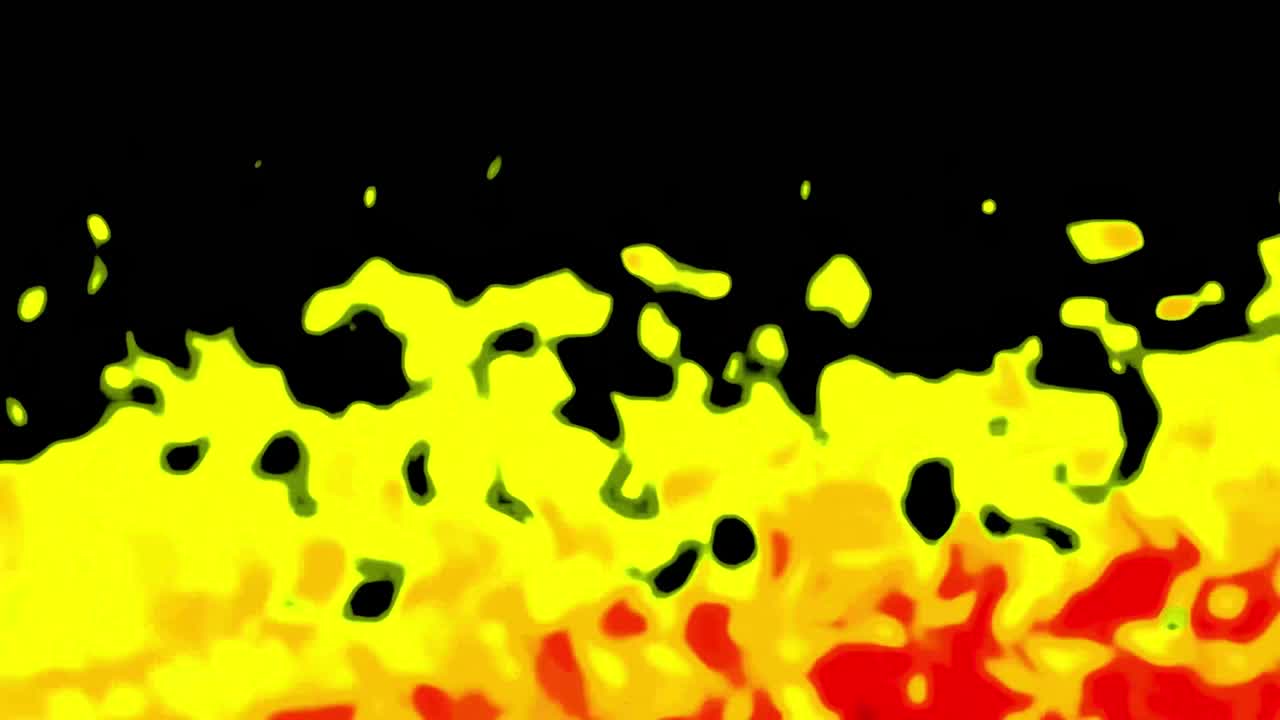 fondo de efecto de llama de fuego