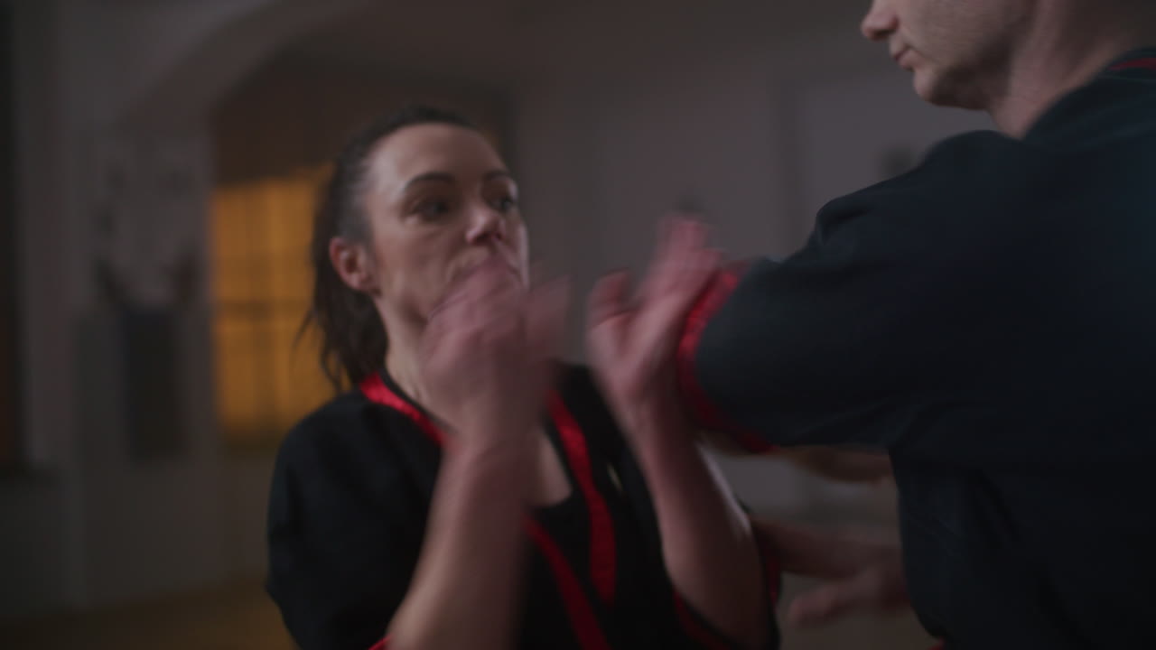 Martial Arts Training Session