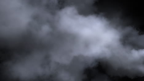 immersive mesmerising spooky thunder halloween smoke cloud vfx insert element in hd slow-motion