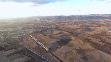 Vista-Aérea-De-Drones-Del-Oeste-De-Eskisehir,-Turquía