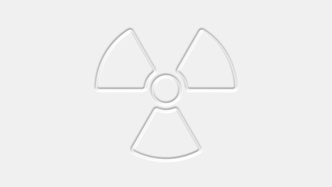 radioactive symbol video animation. seamless loop. | freepik