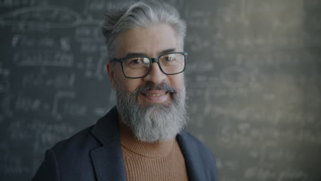 portrait of a smiling teacher