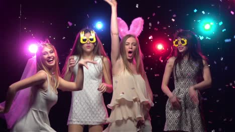 girls celebrating at a party