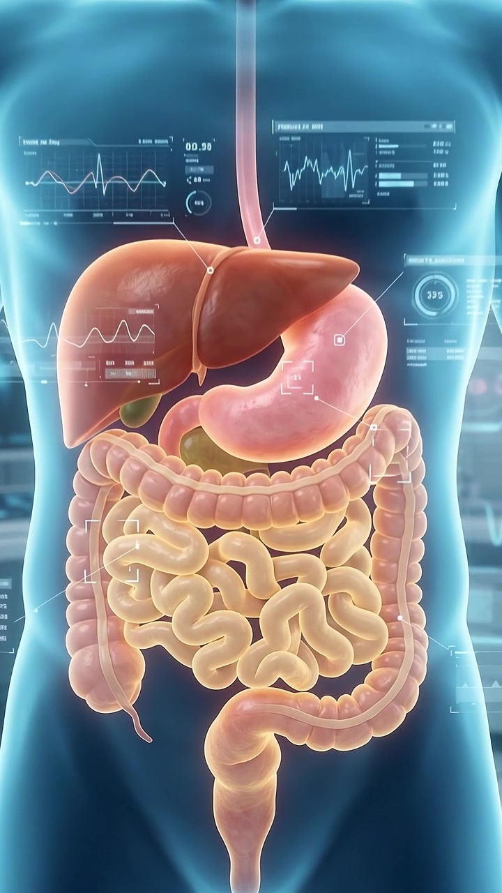 Digital Medical Animation of Human Digestive System Function