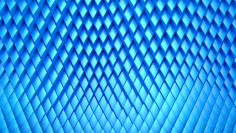 rhombuses formed a wave