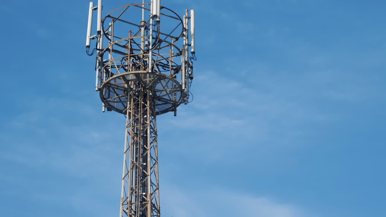 torre de telecomunicaciones de 4g y 5g celular
