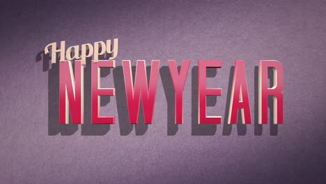 Retro-Happy-New-Year-text-set-on-a-purple-grunge-texture