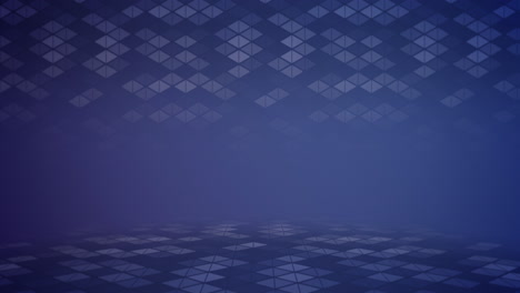 abstract dark blue squares pattern on grid