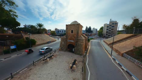 Aerial-view-of-North-Nicosia,-Cyprus