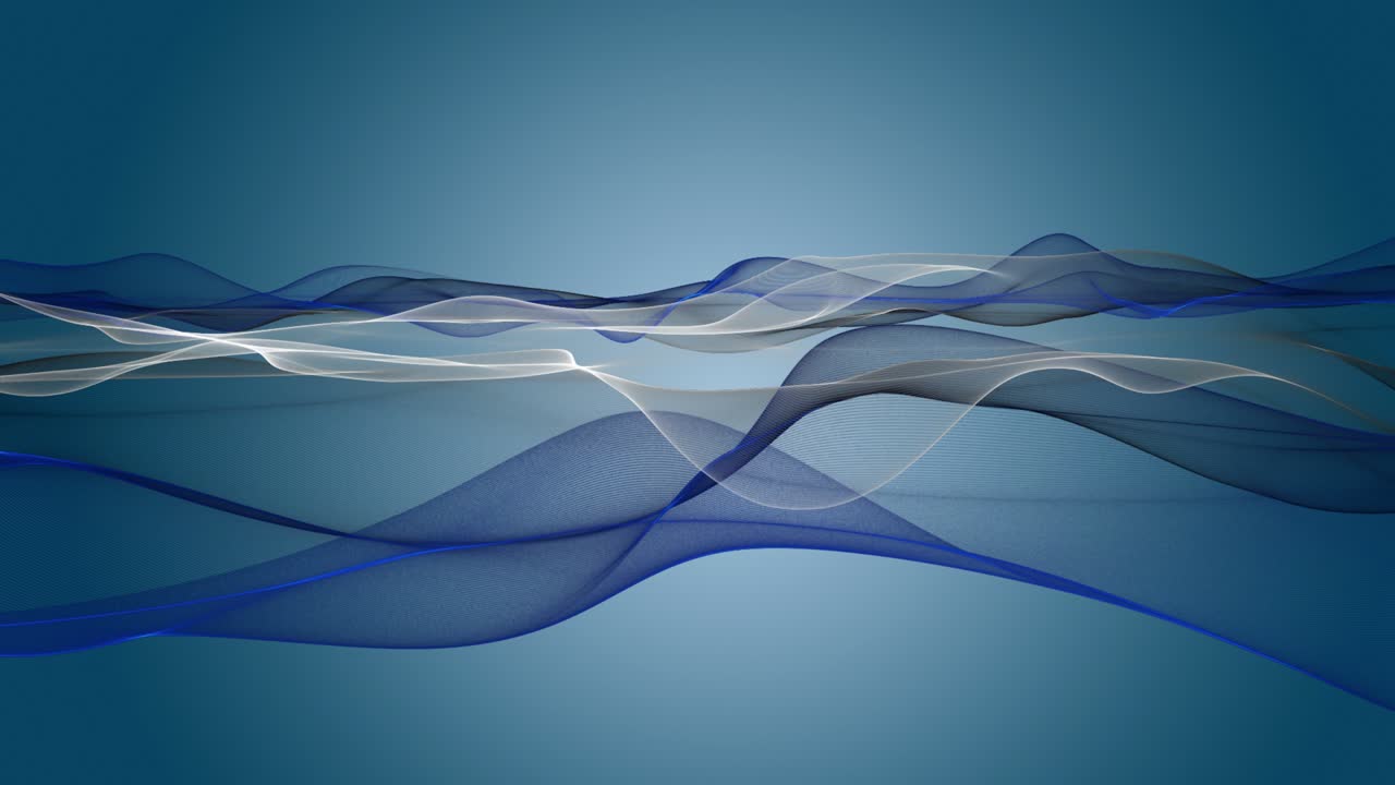 animación fantástica con objeto de onda de partículas en cámara lenta, 4096x2304 bucle 4k