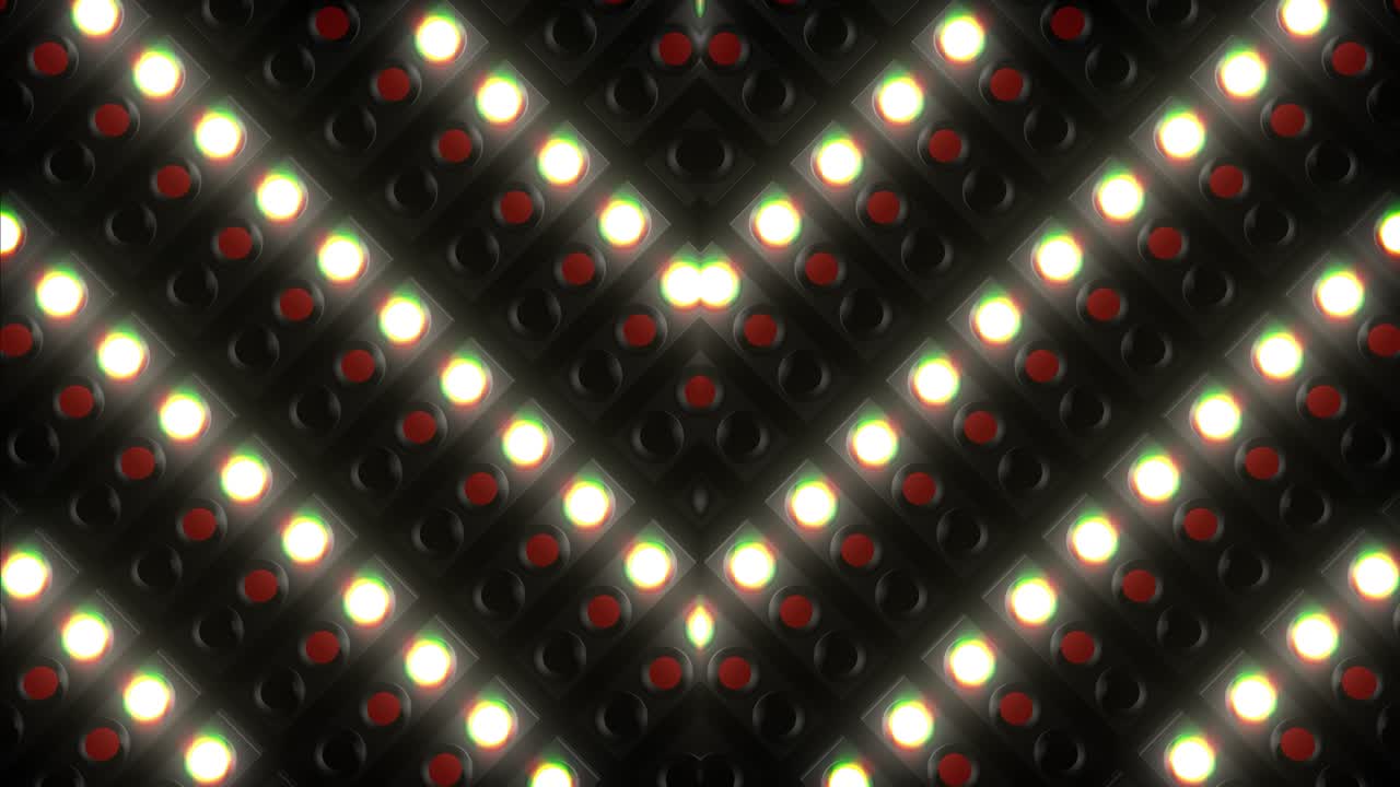 Motivo astratto per display LED