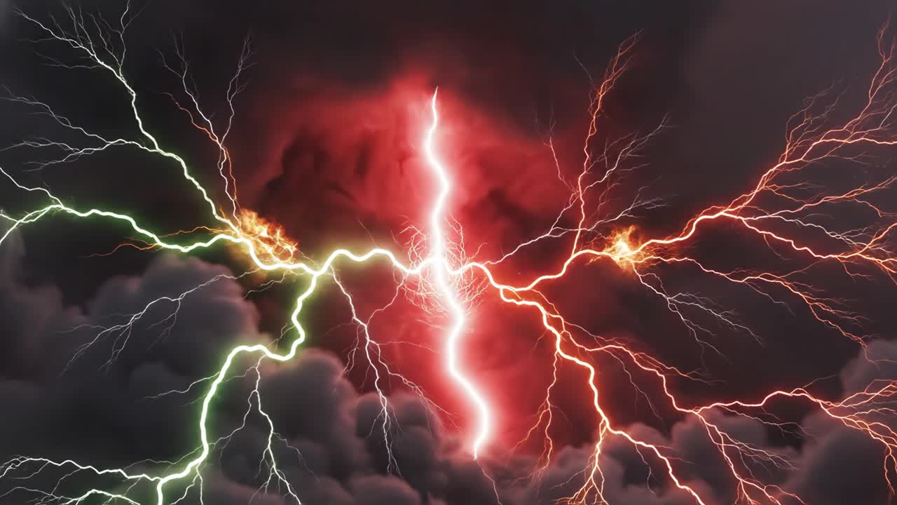 Striking Lightning Storms