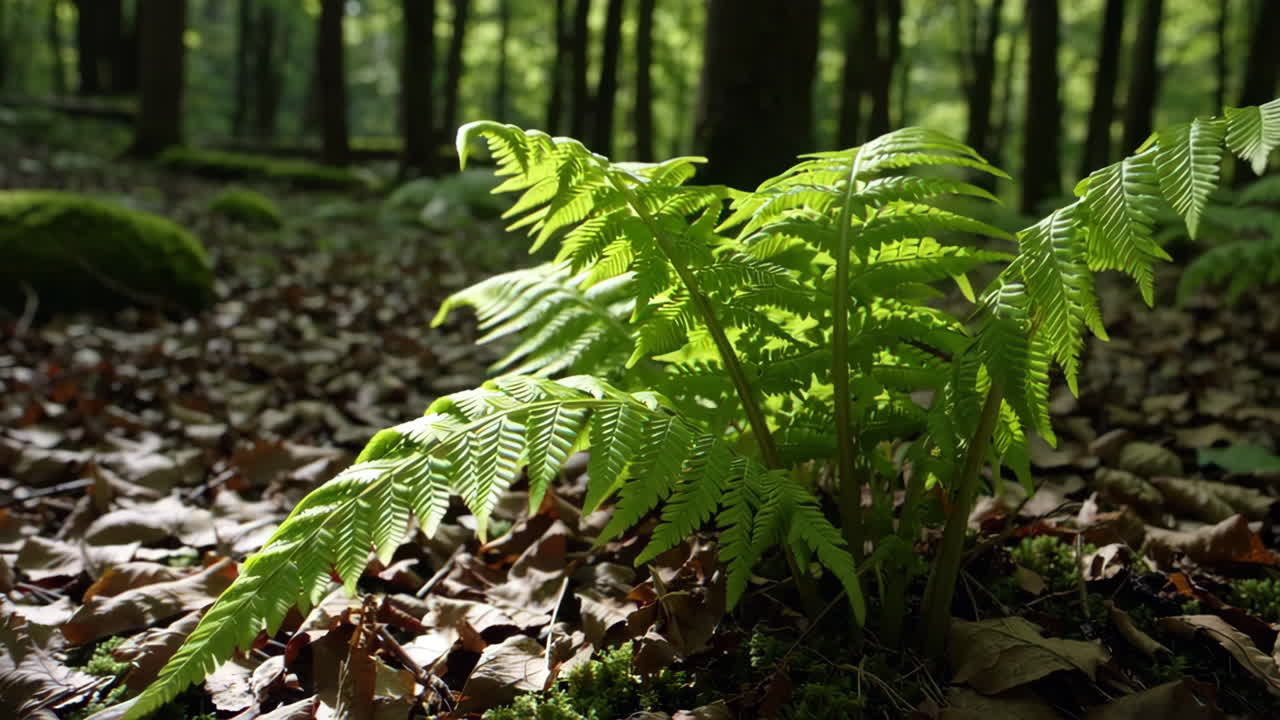 Fern in a Forest