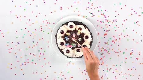 birthday cake with 10 candles 422 hq
