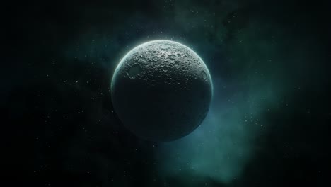 maravillosos y místicos planetas cósmicos establecidos contra una hermosa escena de fondo estelar