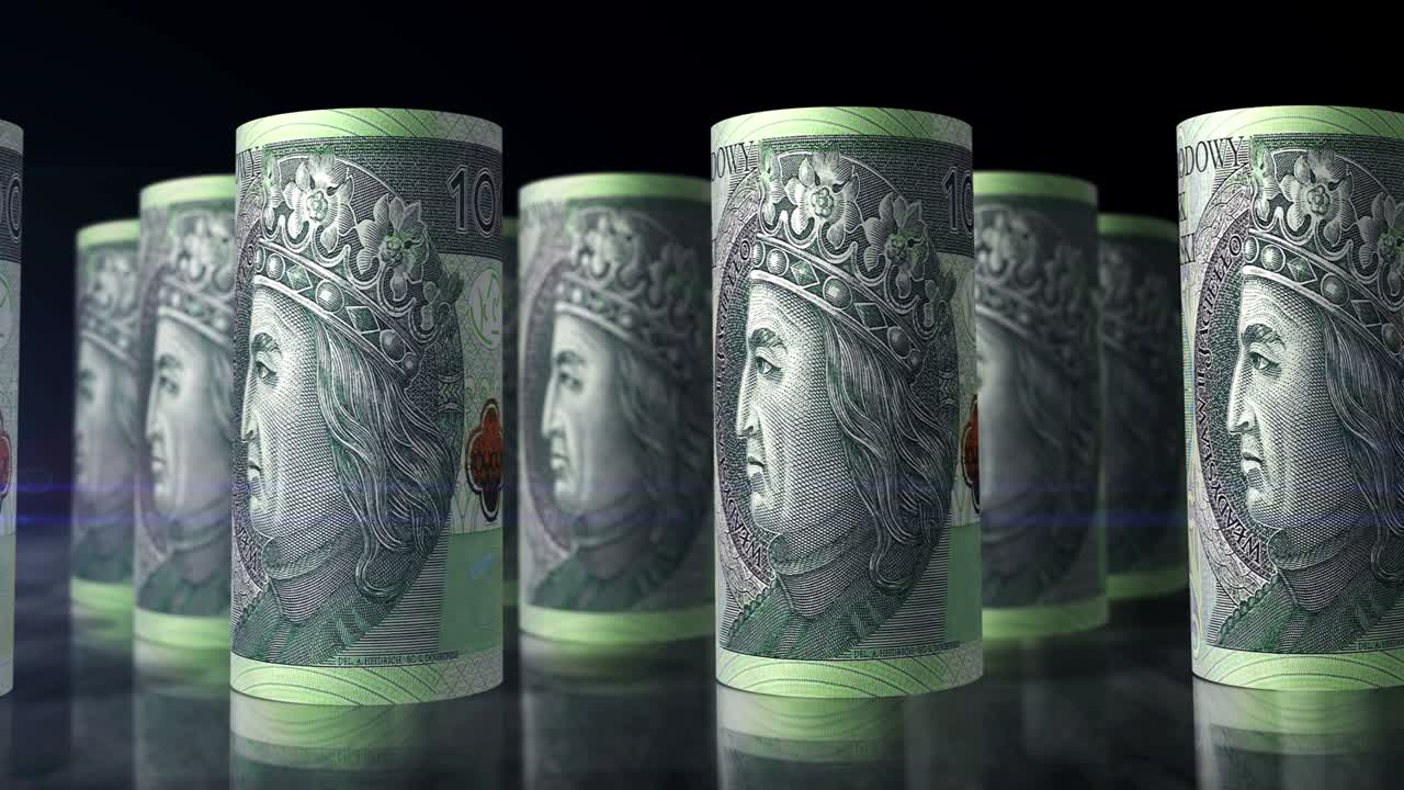 폴란드 슬로티 지폐 롤