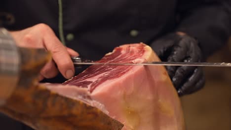 extra quality serrano ham slicer, dark mood