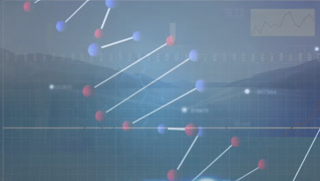 animación de la cadena de adn sobre el procesamiento de datos