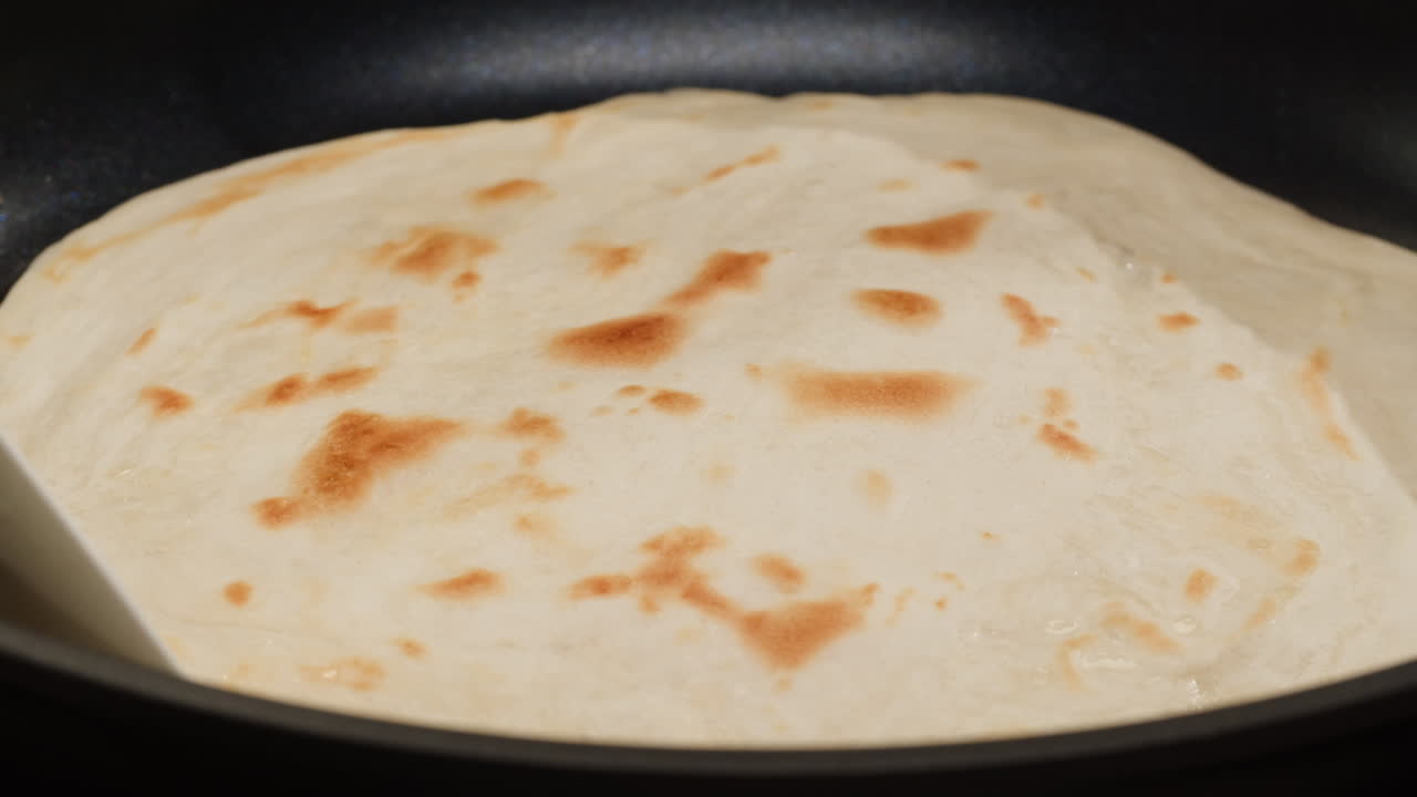 Cooking tortilla