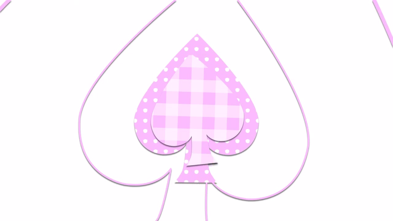 Pink Gingham Pattern with Letter R