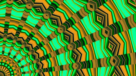 simetría abstracta caleidoscopio como adorno de mandala, fondo de renderización en 3d, generación por computadora