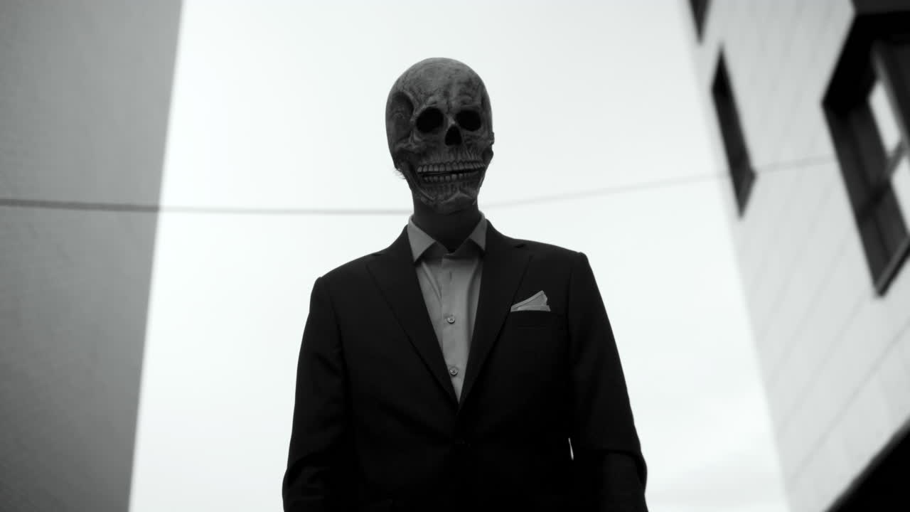 Man in a Skull Mask