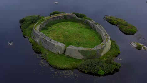 Ringfort,-Doon-Lough,-Portnoo,-County-Donegal,-Ireland,-September-2021