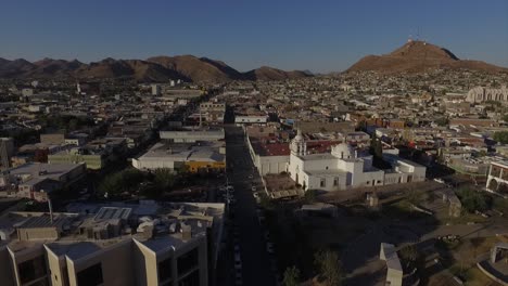 vista del centro de chihuahua mexico