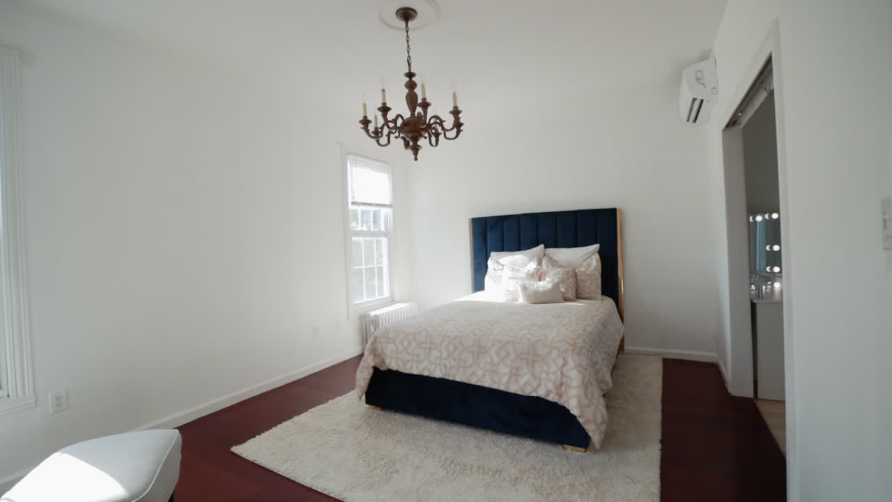 hasta la vista del dormitorio principal