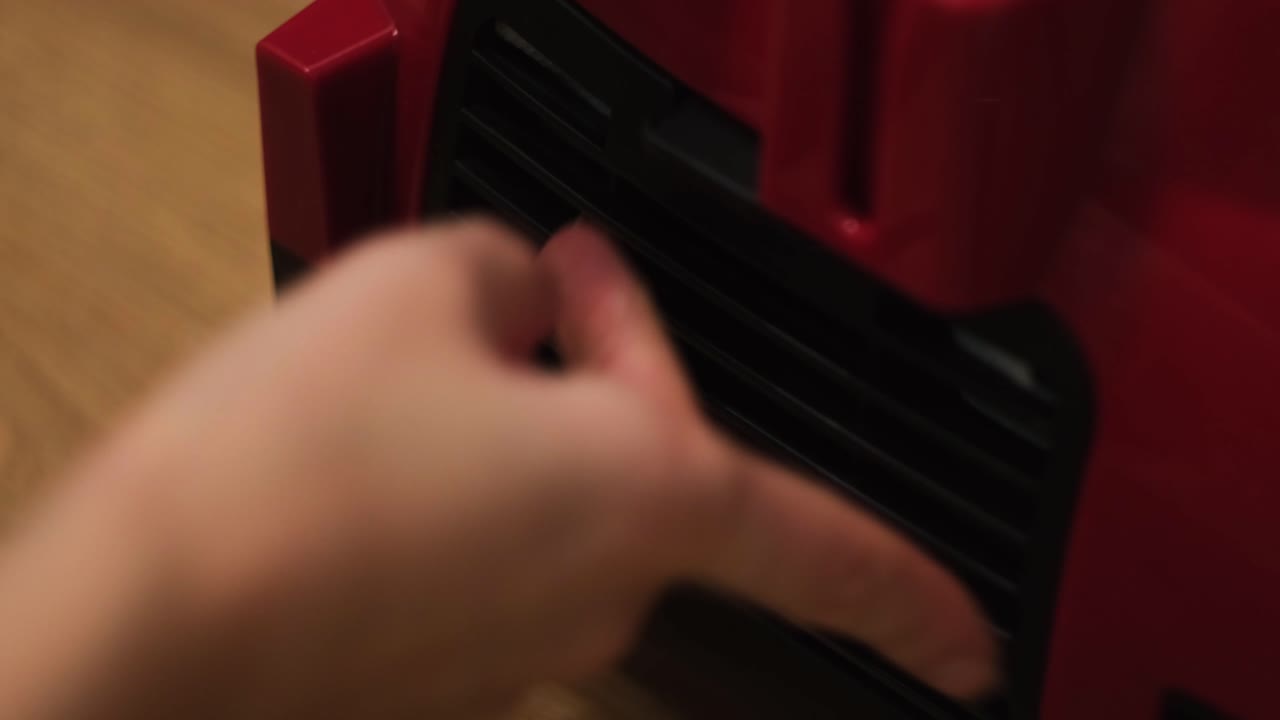 filtro de limpieza de la aspiradora